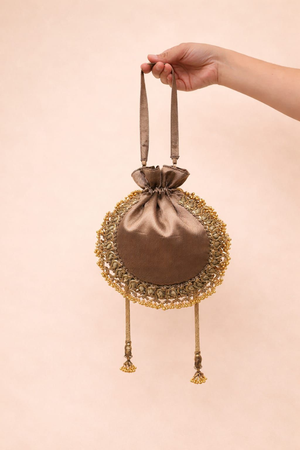 BRASS POTLI