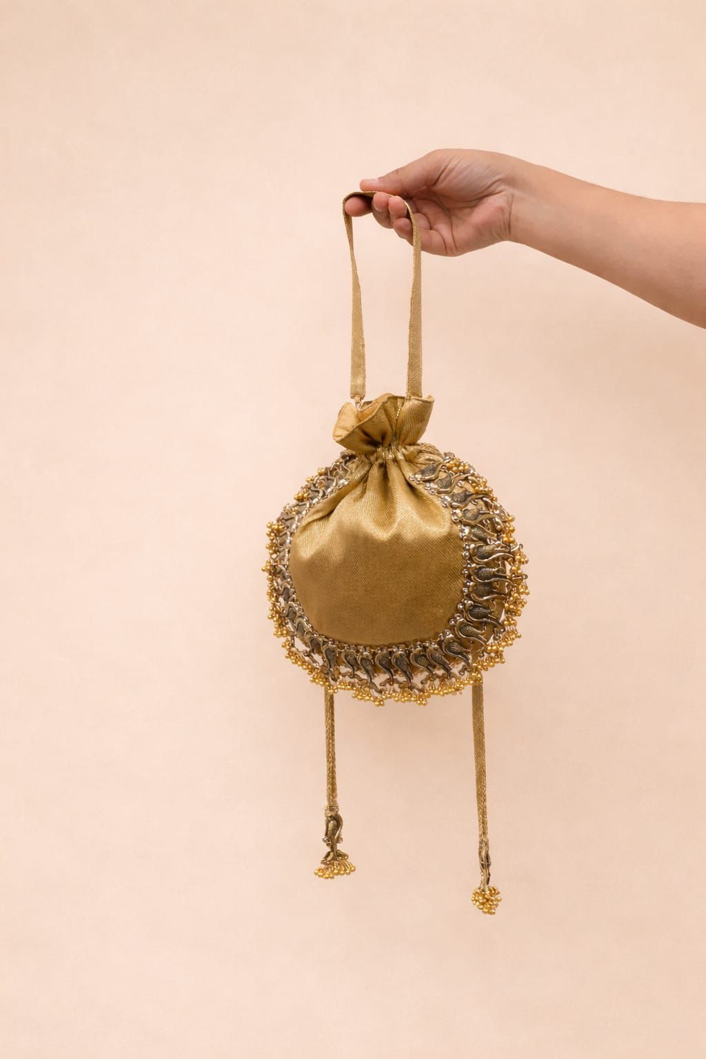 BRASS POTLI