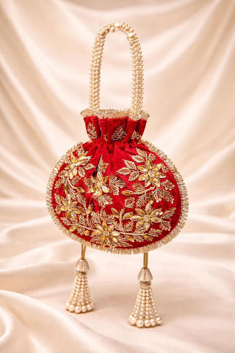 GARDEN CRYSTAL POTLI