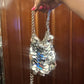 Midnight Sequin Mini Bag